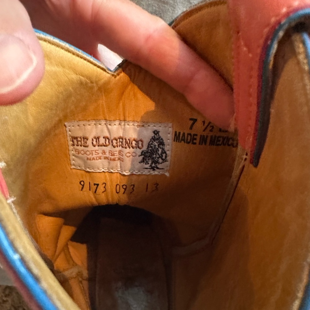 Old Gringo vintage cowboy boots - Picture 6 of 9